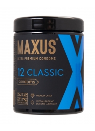 Классические презервативы MAXUS Classic - 12 шт. - Maxus - купить с доставкой в Самаре