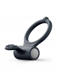 Черное эрекционное кольцо Power Clit - Dorcel - в Самаре купить с доставкой