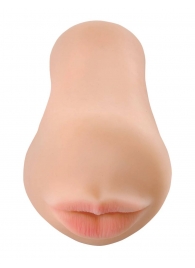 Телесный мастурбатор-ротик Deep Throat Cocksucker - Pipedream - в Самаре купить с доставкой