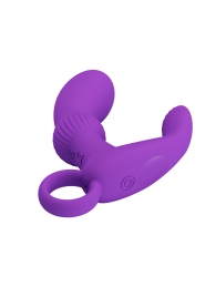 Фиолетовый вибромассажёр для массажа простаты Cayla - 11,2 см. - Baile - в Самаре купить с доставкой