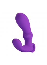 Фиолетовый вибромассажёр для массажа простаты Cayla - 11,2 см. - Baile - в Самаре купить с доставкой