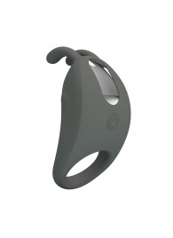 Серое эрекционное кольцо с вибрацией Master Ring - Baile - в Самаре купить с доставкой