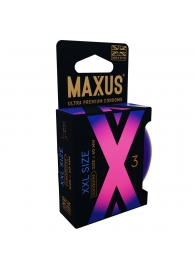 Презервативы Maxus XXL увеличенного размера - 3 шт. - Maxus - купить с доставкой в Самаре
