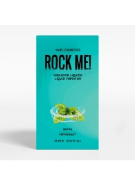 Жидкий вибратор Nuei Rock Me! с ароматом мяты - 20 мл. - Nuei cosmetics - купить с доставкой в Самаре