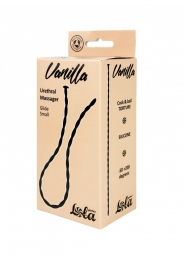 Черный уретральный массажер Glide Small - 30 см. - Lola Games - купить с доставкой в Самаре