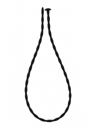 Черный уретральный массажер Glide Small - 30 см. - Lola Games - купить с доставкой в Самаре