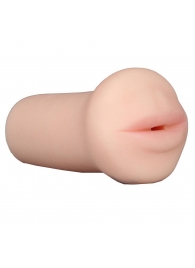 Нежный мастурбатор-ротик REALSTUFF 5INCH MASTURBATOR BJ - Dream Toys - в Самаре купить с доставкой