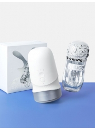 Белый автоматический мастурбатор Extra Sauce - Sauce - в Самаре купить с доставкой