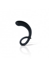 Черный массажер простаты Curving Curt - 13 см. - MyStim - купить с доставкой в Самаре