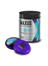 Гладкие презервативы Maxus G spot с двойной спиралью - 15 шт. - Maxus - купить с доставкой в Самаре