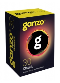 Классические презервативы с обильной смазкой Ganzo Classic - 30 шт. - Ganzo - купить с доставкой в Самаре