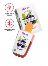 Охлаждающий бальзам для губ «Томный поцелуй» с ароматом черной смородины - 5 мл. - ToyFa - купить с доставкой в Самаре