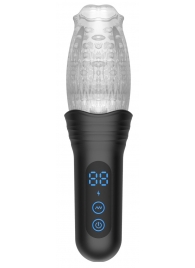 Автоматический мастурбатор Oral Sex Masturbator с функциями ротации, вибрации и фрикций - Secwell - в Самаре купить с доставкой