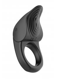Черное эрекционное виброкольцо Vibro Lust Ring - MALESATION - в Самаре купить с доставкой