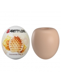 Бежевый мастурбатор-яйцо Pleasure Egg II - Baile - в Самаре купить с доставкой