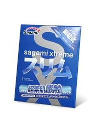 Презерватив Sagami Xtreme FEEL FIT 3D - 1 шт. - Sagami - купить с доставкой в Самаре
