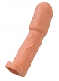 Телесная удлиняющая насадка - 16 см. - ToyFa - в Самаре купить с доставкой