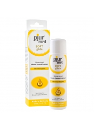 Силиконовый лубрикант с жожоба pjur MED Soft glide - 100 мл. - Pjur - купить с доставкой в Самаре