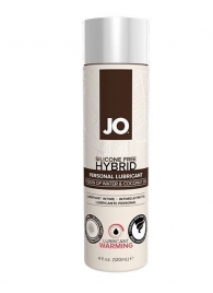 Водно-масляный лубрикант с разогревающим эффектом Hybrid Lubricant WARMING - 120 мл. - System JO - купить с доставкой в Самаре