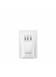 Полоски для орального секса Slow Sex Oral Sex Strips - 7 шт. - Bijoux Indiscrets - купить с доставкой в Самаре