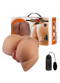 Карамельный мастурбатор-полуторс Emilia с вибрацией - Baile - в Самаре купить с доставкой