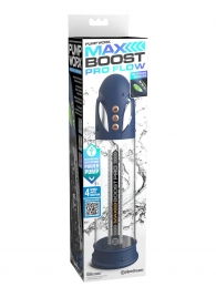 Синяя вакуумная автоматическая помпа Max Boost Pro Flow - Pipedream - в Самаре купить с доставкой