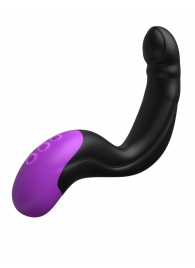 Черно-фиолетовый вибромассажёр простаты Hyper-Pulse P-Spot Massager - Pipedream - в Самаре купить с доставкой