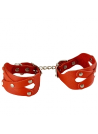 Красные наручники «Цезарь» - Sitabella - купить с доставкой в Самаре