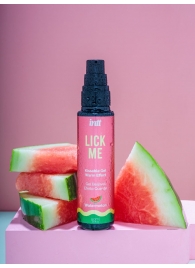 Гель Lick Me с согревающим эффектом и ароматом арбуза - 50 мл. - INTT - купить с доставкой в Самаре
