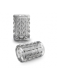 Прозрачная насадка с бороздками STAY HARD COCK SLEEVE 04 CLEAR - Blush Novelties - в Самаре купить с доставкой