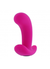 Розовый вибромассажёр простаты с пультом ДУ Hooking Up - 9,5 см. - Selopa - в Самаре купить с доставкой