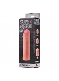 Фаллоудлинитель SUPER HERO Casanova - 18 см. - Lola Games - в Самаре купить с доставкой