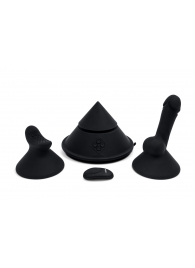 Конусный вибромассажер Cowgirl Cone с 2 насадками - CowGirl - купить с доставкой в Самаре
