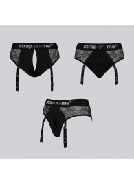 Трусики для фиксации насадок Strap-on-me Harness Lingerie Diva XS - Strap-on-me - купить с доставкой в Самаре