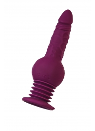 Фиолетовая мини-машина для секса Striker с пультом ДУ - 23,5 см. - ToyFa - купить с доставкой в Самаре