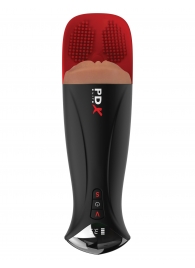 Мастурбатор-вагина в колбе с вибрацией Fuck-O-Matic Pro XL - Pipedream - в Самаре купить с доставкой