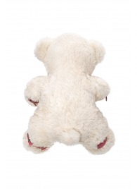 Бондажный набор: белый мишка с розовыми оковами и наручниками - Pecado - купить с доставкой в Самаре