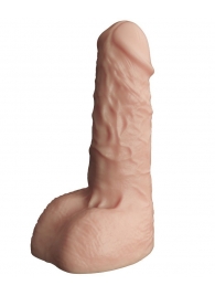 Телесный фаллоудлинитель с мошонкой Cock Next - 17 см. - LOVETOY (А-Полимер) - в Самаре купить с доставкой