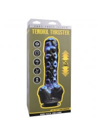 Черно-синяя мини-машина на присоске Tendril Thruster - 21,6 см. - Doc Johnson - купить с доставкой в Самаре
