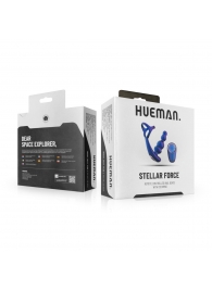 Фиолетовое эрекционное виброкольцо с анальной ёлочкой Stellar Force - ONE DC B.V. - в Самаре купить с доставкой