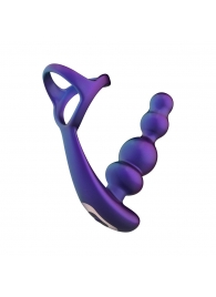 Фиолетовое эрекционное виброкольцо с анальной ёлочкой Stellar Force - ONE DC B.V. - в Самаре купить с доставкой