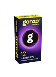 Презервативы с анестетиком для продления удовольствия Ganzo Long Love - 12 шт. - Ganzo - купить с доставкой в Самаре