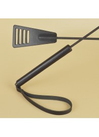 Черный кожаный стек «Сириус» - 60 см. - Sitabella - купить с доставкой в Самаре