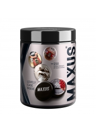 Черные утолщенные презервативы MAXUS Extra Strong с железным кейсом - 15 шт. - Maxus - купить с доставкой в Самаре