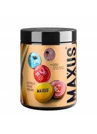 Точечные презервативы MAXUS 2000 Amazing Dots с железным кейсом - 12 шт. - Maxus - купить с доставкой в Самаре