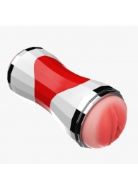 Двусторонний мастурбатор в колбе Power Grip Cup - вагина и ротик - Boys of Toys - в Самаре купить с доставкой