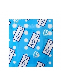 Презерватив Sagami Studded Lemonade с ароматом лимонада - 1 шт. - Sagami - купить с доставкой в Самаре