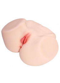 Мастурбатор-полуторс с двойным слоем материала Jenny Onahole Real Vagina - KOKOS - в Самаре купить с доставкой