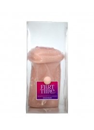 Телесный мастурбатор-вагина с фигурками на поверхности - LOVETOY (А-Полимер) - в Самаре купить с доставкой