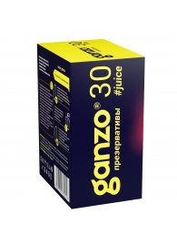 Ароматизированные презервативы Ganzo Juice - 30 шт. - Ganzo - купить с доставкой в Самаре